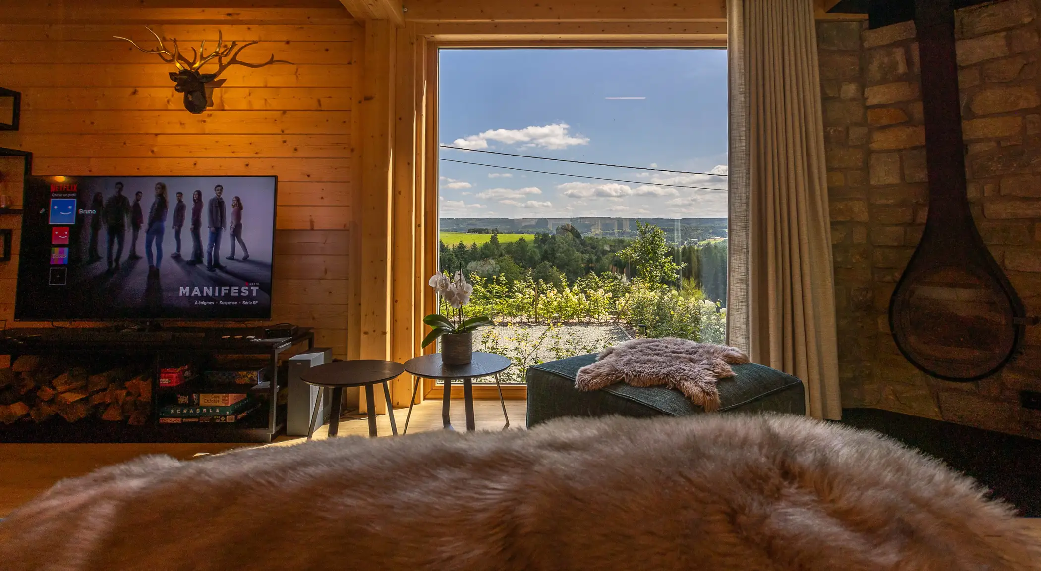 Cottage for 10 people in Tenneville Villa Wood